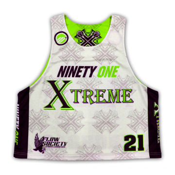 OEM Especializado Sublimated Lacrosse Jersey Fornecedor